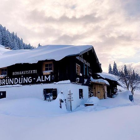 Bruendling-Alm Berggasthof Auf 1167M Auf Dem Hochfelln Bergen  Exterior foto